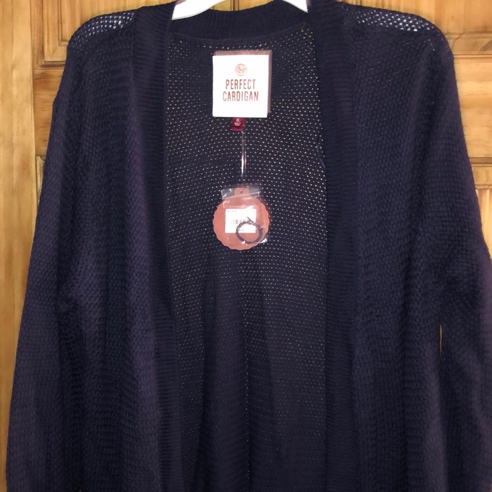 Navy Blue Comfy Cardigan